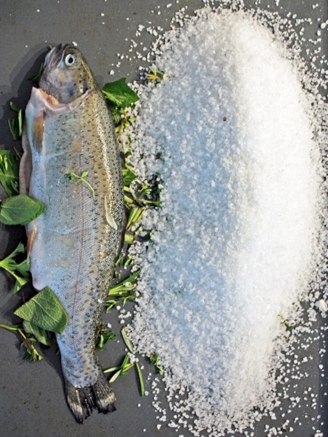 Easy Salt Crusted Fish Recipe with herbs Plated Cravings
