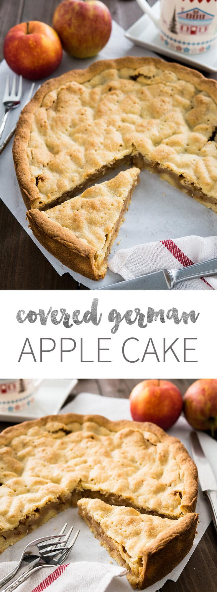 Covered German Apple Cake Recipe - Plated Cravings