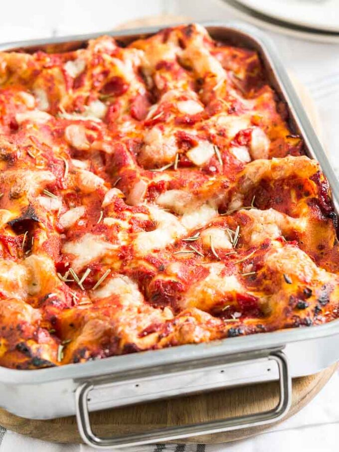 Spinach Lasagna Recipe Vegetarian Lasagna with Spinach