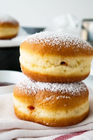 The Best Jelly filled Carnival Donuts