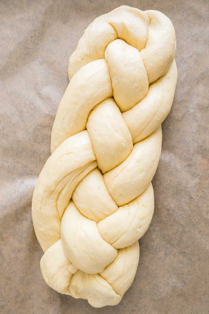 Braided Bread Recipe {Sweet Braided Easter Bread} - Plated Cravings