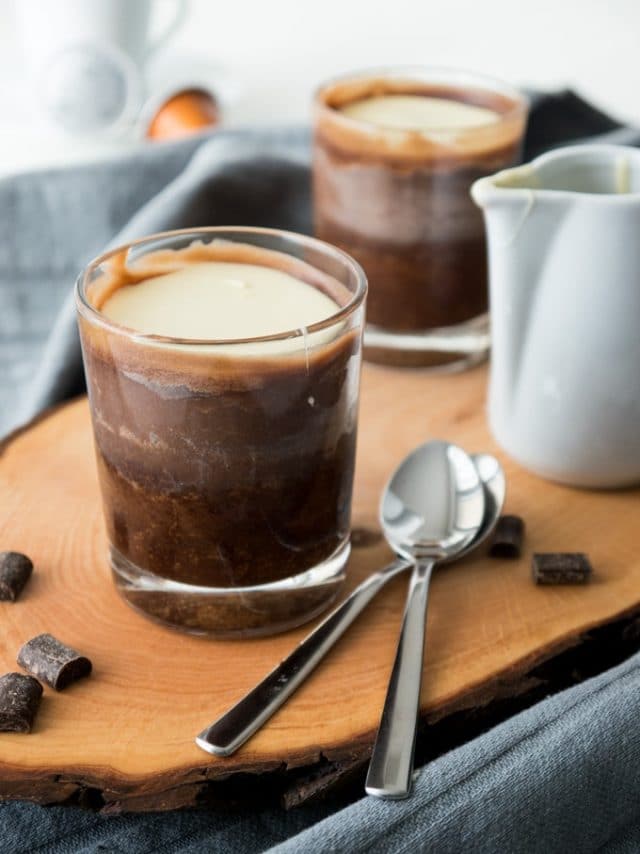 Copycat Lindor Truffle Chocolate Dessert Plated Cravings