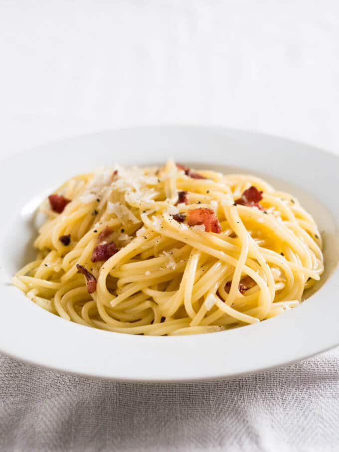 15-minute Spaghetti alla Carbonara | Plated Cravings