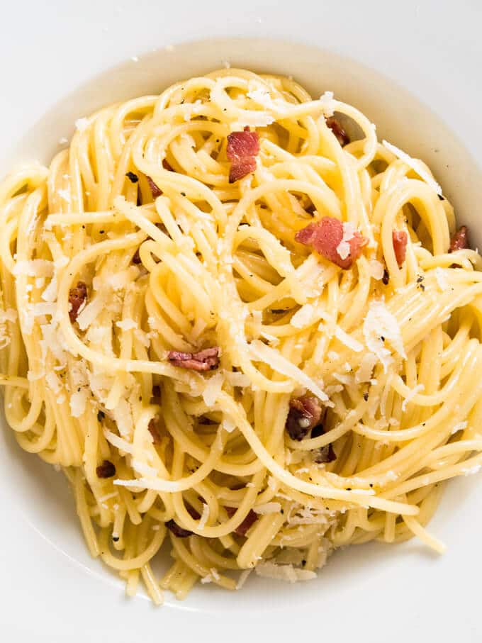 15-minute Spaghetti Alla Carbonara | Plated Cravings