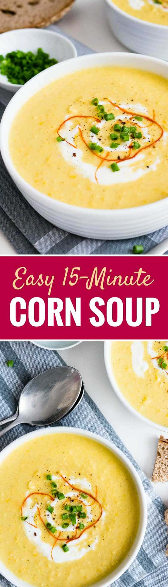 Curried Cream of Corn Soup | Plated Cravings