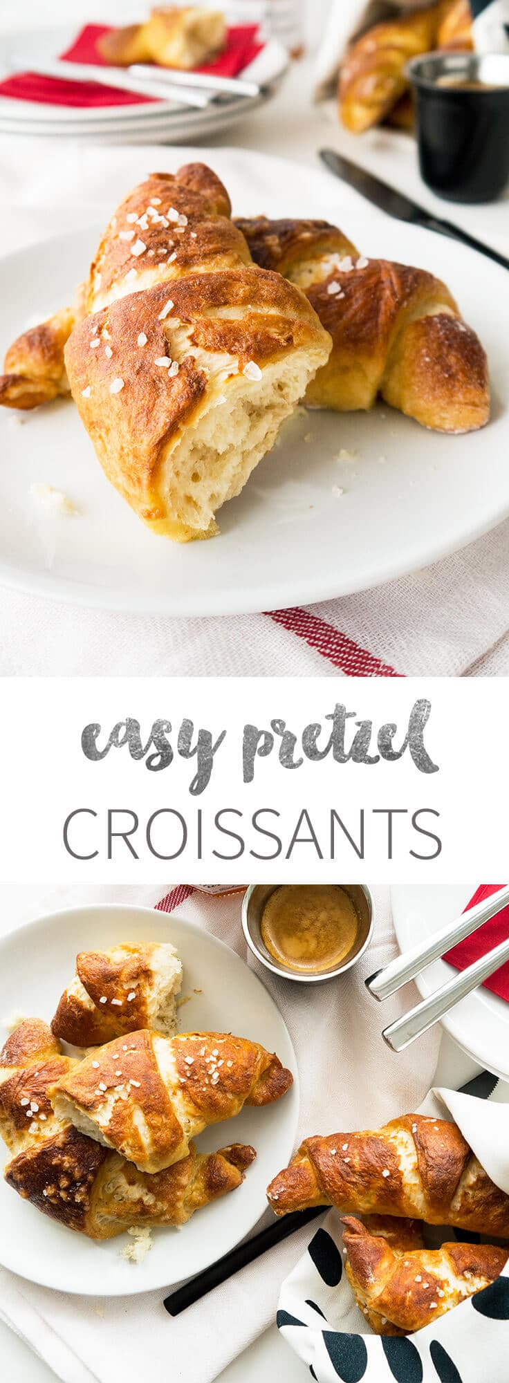 Easy Homemade Pretzel Croissants Plated Cravings