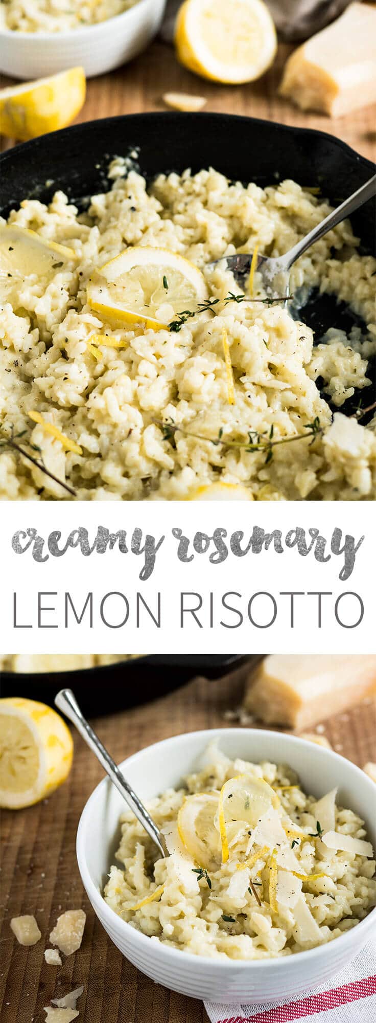 Creamy Lemon Risotto - Plated Cravings