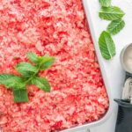 Boozy Watermelon Granita is super refreshing and really easy to make! A perfect semi-frozen treat for hot summer days.