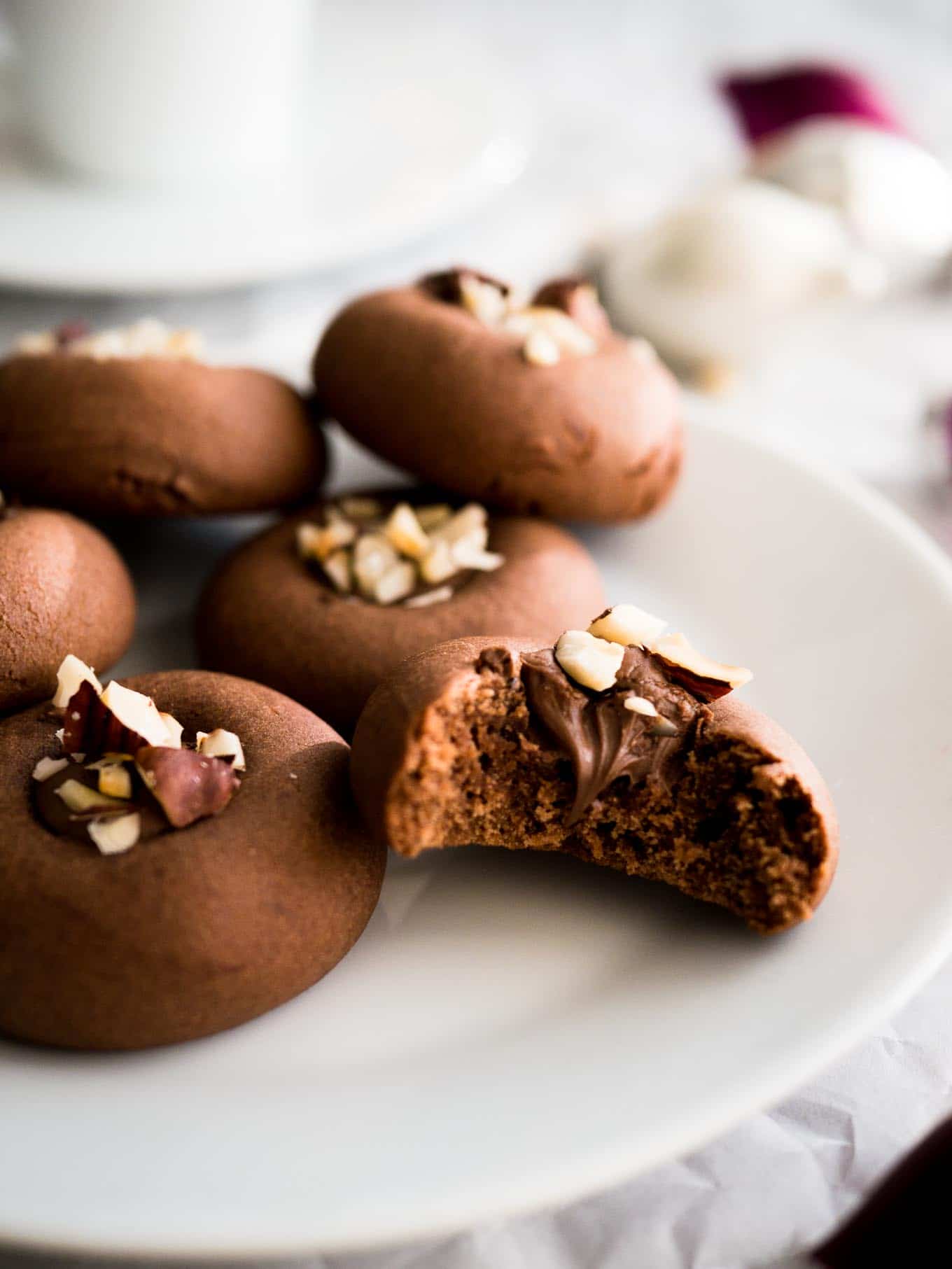 Nutella Cookies Recipe (Only 4 ingredients) | Plated Cravings