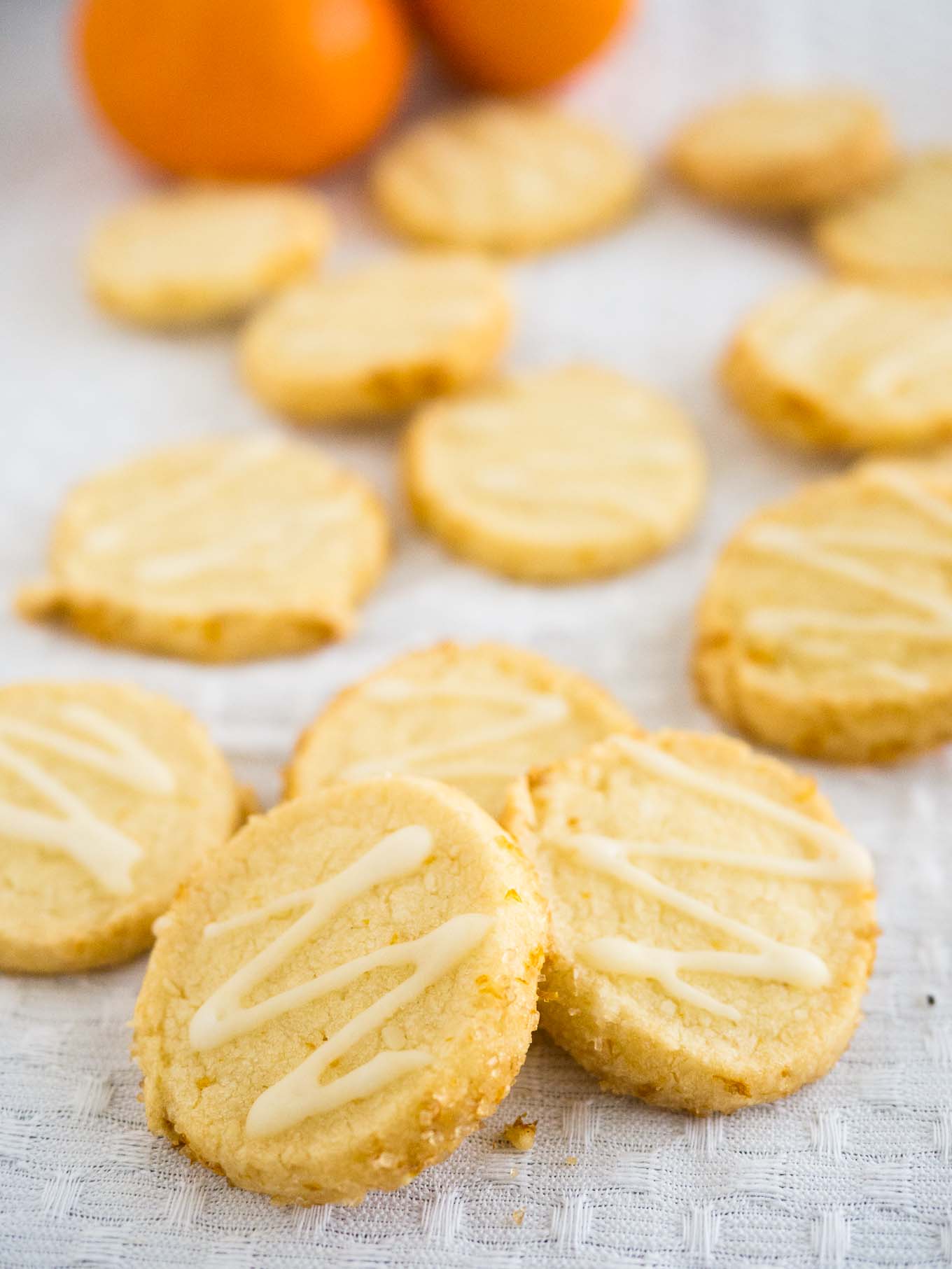 These Slice & Bake Orange Almond Cookies are soft in the center and crunchy on the edges! A flavorful and easy-to-make cookie with lots of orange aroma and ground almonds.