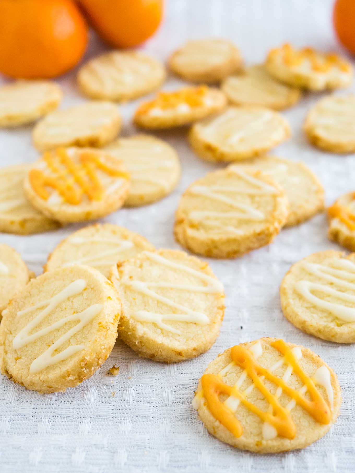 These Slice & Bake Orange Almond Cookies are soft in the center and crunchy on the edges! A flavorful and easy-to-make cookie with lots of orange aroma and ground almonds.