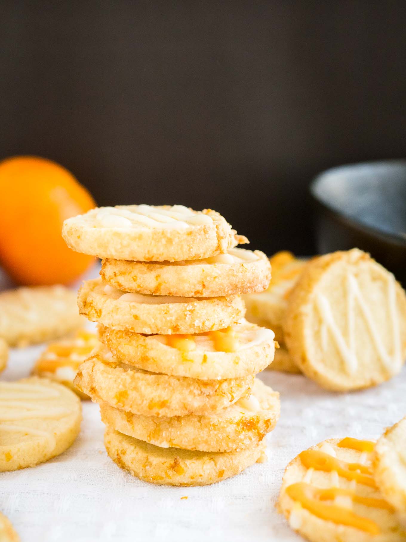 These Slice & Bake Orange Almond Cookies are soft in the center and crunchy on the edges! A flavorful and easy-to-make cookie with lots of orange aroma and ground almonds.