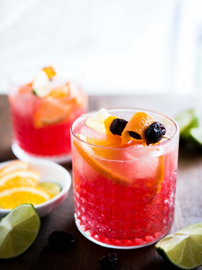 Orange Cranberry Moscow Mule - Plated Cravings