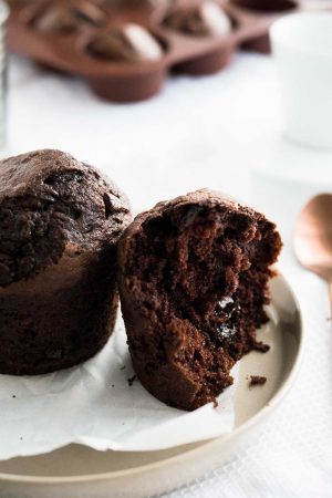 Chocolate Banana Muffins