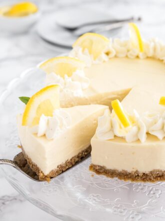 Easy Lemon Cream Pie Recipe with Mascarpone | Plated Cravings