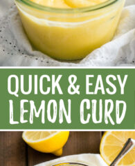 This easy Lemon Curd recipe is super simple to make and tastes delicious! A smooth lemon spread that also makes a great filling for cakes and cupcakes.