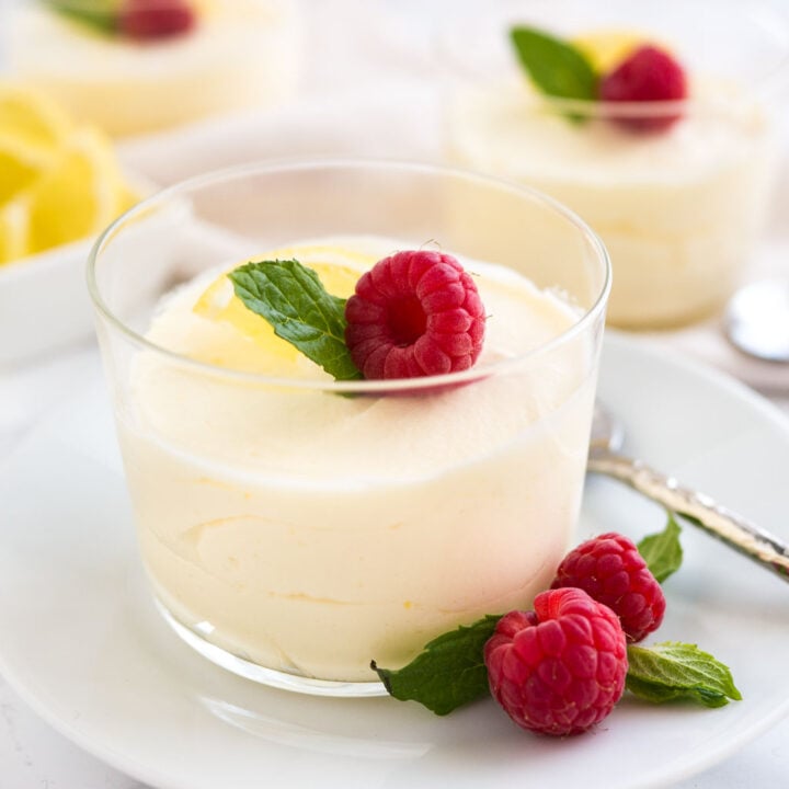 Lemon Mousse Recipe {Easy Summer Dessert} | Plated Cravings