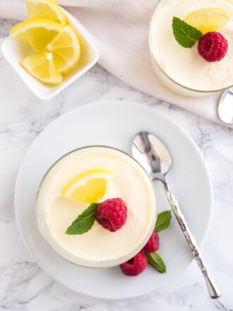 Lemon Mousse Recipe {Easy Summer Dessert} | Plated Cravings