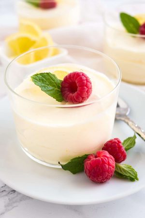 Easy Lemon Mousse Recipe