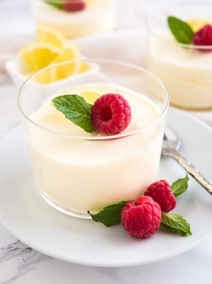 Lemon Mousse Recipe {Easy Summer Dessert} | Plated Cravings