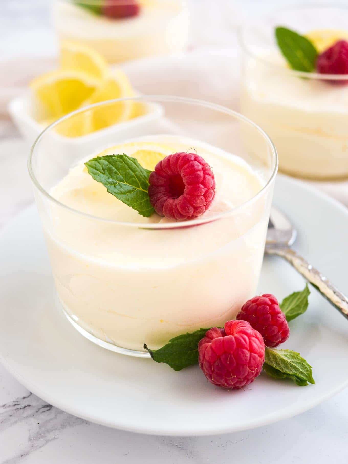 Lemon Mousse Recipe {Easy Summer Dessert} | Plated Cravings