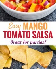 Fresh Tomato Salsa Recipe with Mango