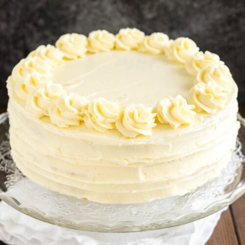 Lemon Poppy Seed Cake Recipe With Lemon Curd Frosting