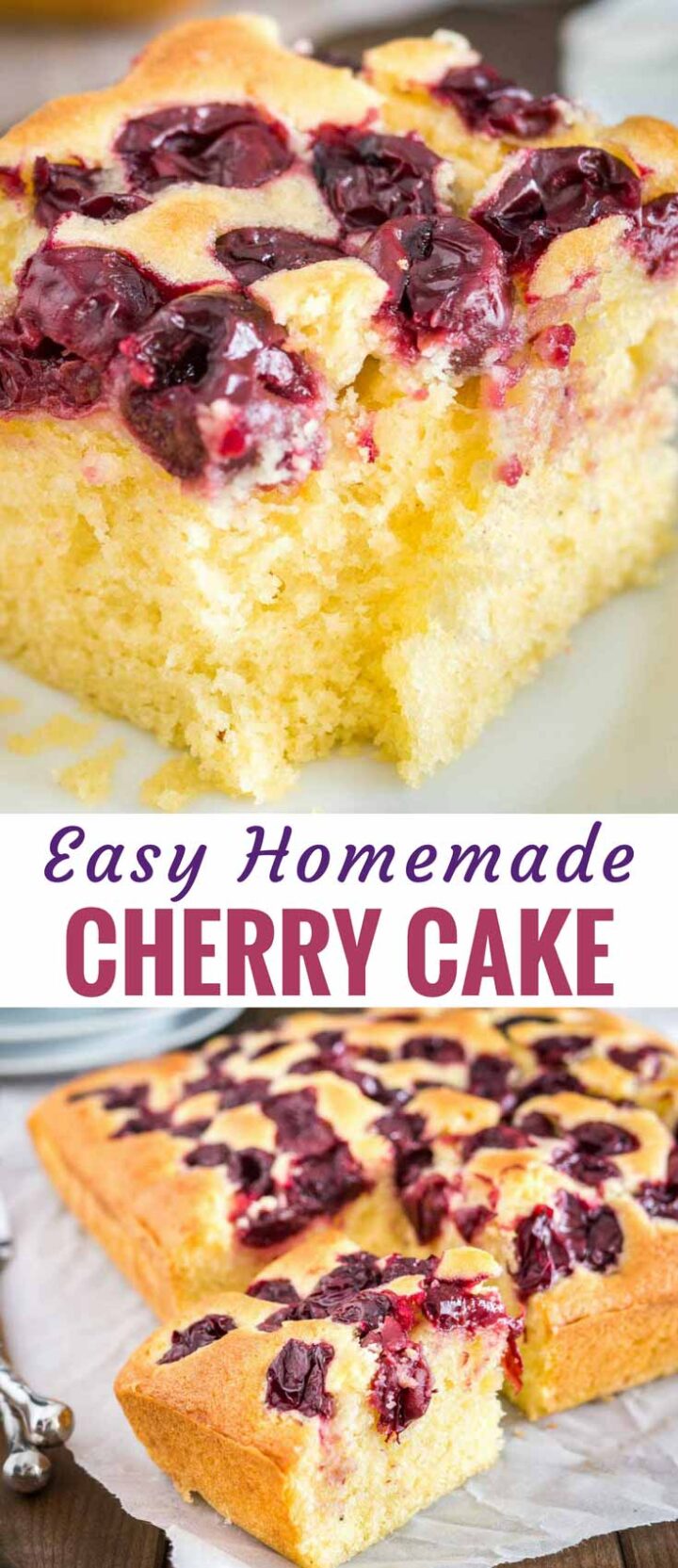 Easy Cherry Cake Recipe From Scratch Plated Cravings