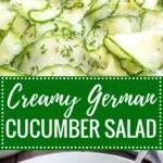 German Cucumber Salad Recipe | Plated Cravings