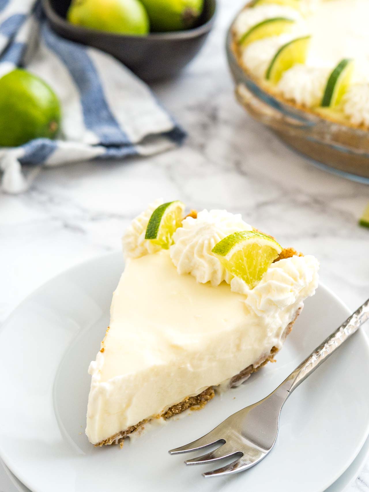 No Bake Key Lime Pie {Key Lime Cream Pie} | Plated Cravings