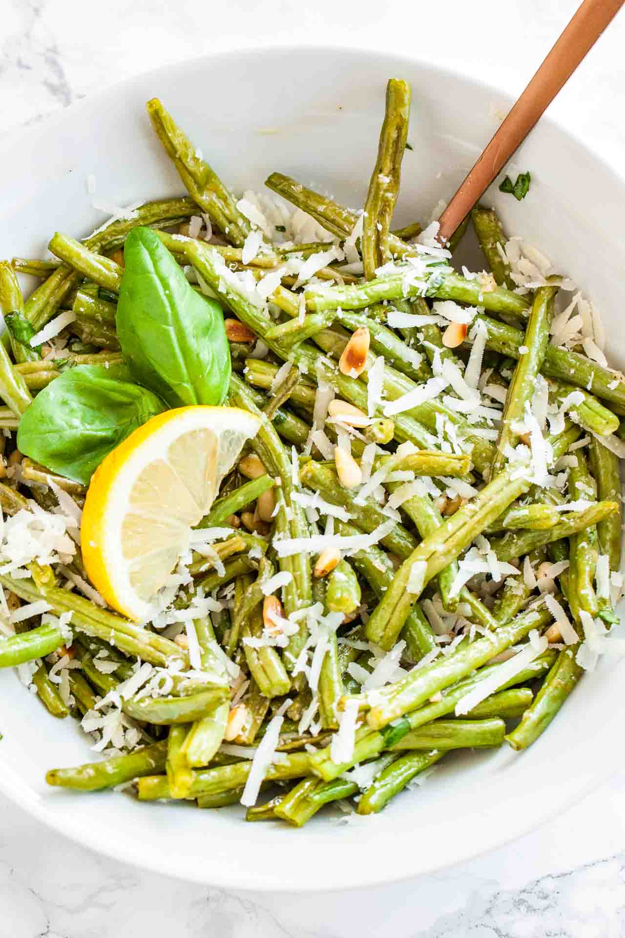 Parmesan Oven Roasted Green Beans Plated Cravings