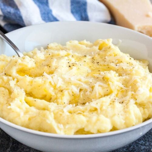 Creamy Roasted Garlic Mashed Potatoes Recipe Plated Cravings 6014