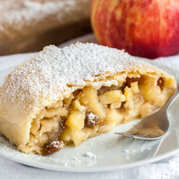 Apple Strudel Recipe {Homemade German Apfelstrudel}