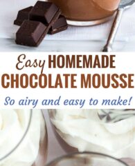 Easy Chocolate Mousse Recipe
