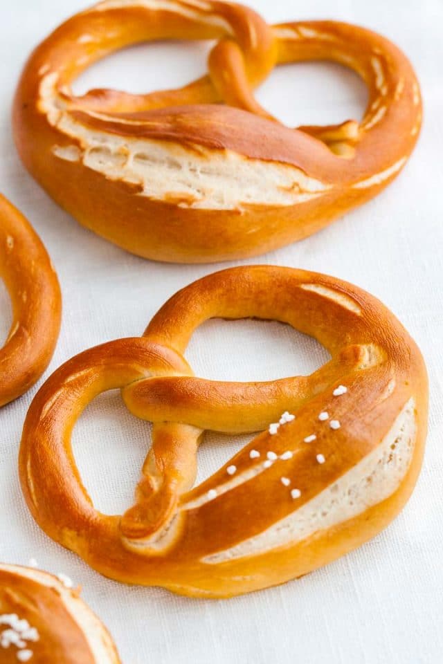 Bavarian Pretzels {Authentic German Pretzel Recipe}