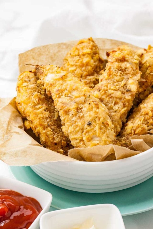 baked marinated chicken for recipes Cravings Chicken  Tenders minutes!} {Only  10 Plated Fryer Air