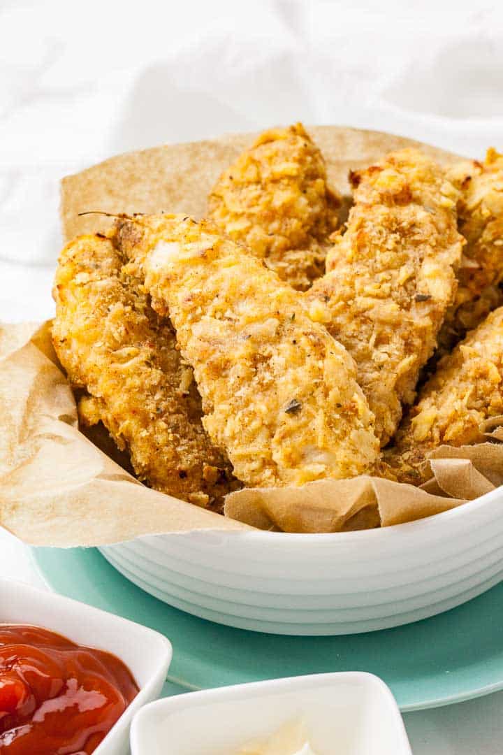 Air Fryer Chicken Tenders {Only 10 minutes!}