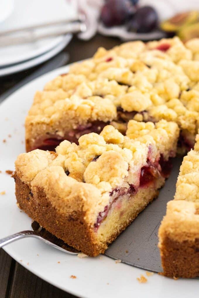 German Plum Cake (zwetschgenkuchen) 