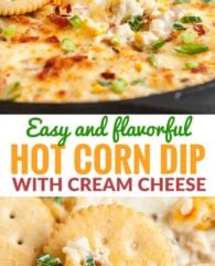 Hot Corn Dip with Bacon and Cream Cheese