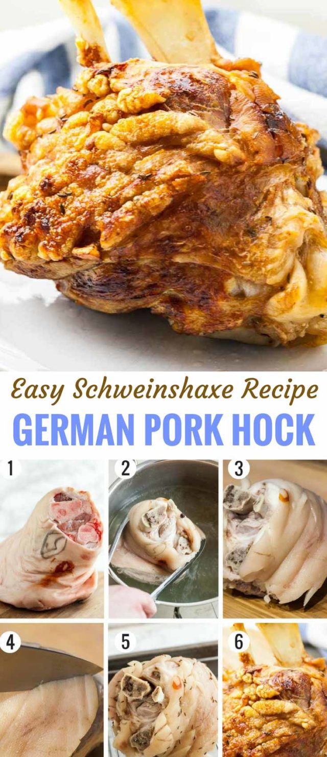 German Pork Hock (Schweinshaxe Recipe) | Plated Cravings