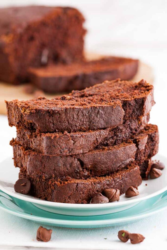 Chocolate Banana Bread with Sour Cream | Plated Cravings