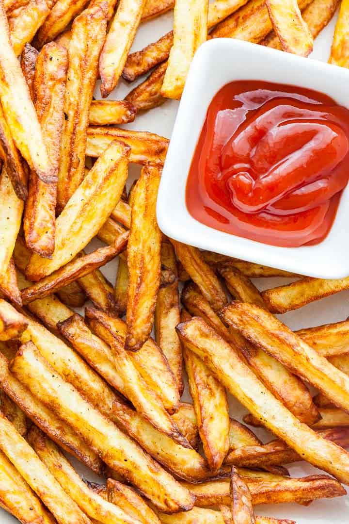 Air Fryer French Fries {Crispy & Healthy} Plated Cravings