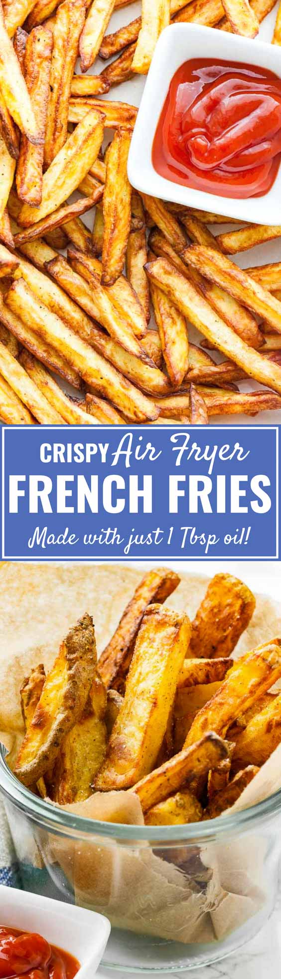 Air Fryer French Fries Plated Cravings