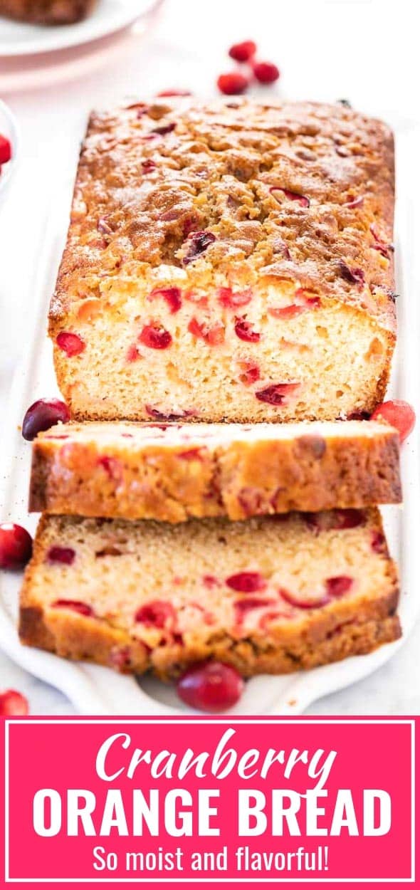 Cranberry Orange Bread (Easy and so moist) - Plated Cravings