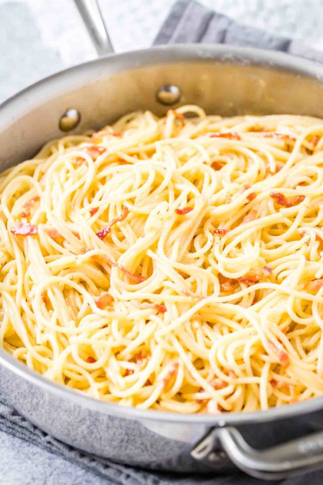 Pasta Carbonara Easy Classic Carbonara Sauce Recipe| Plated Cravings