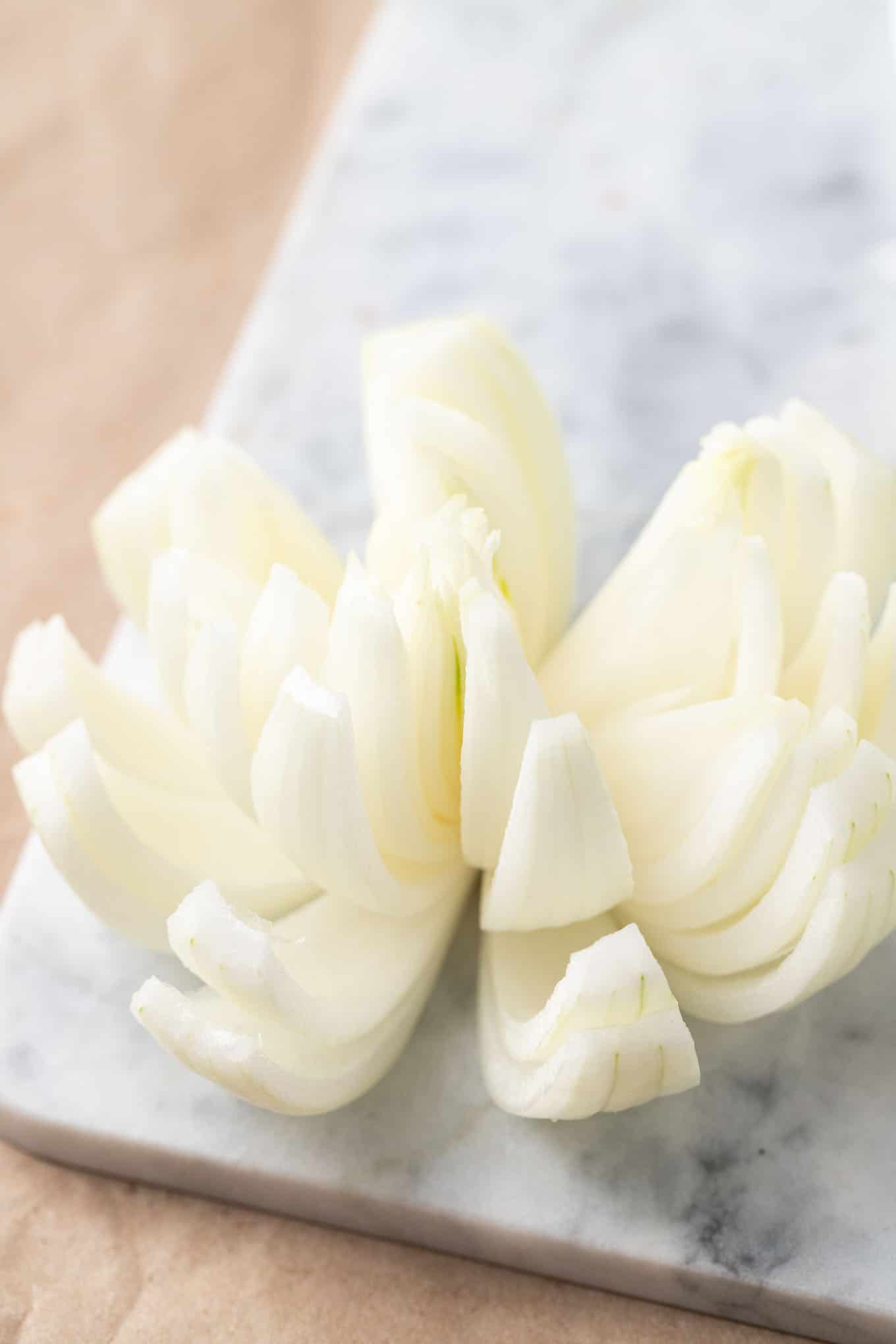 Air Fryer Blooming Onion Plated Cravings