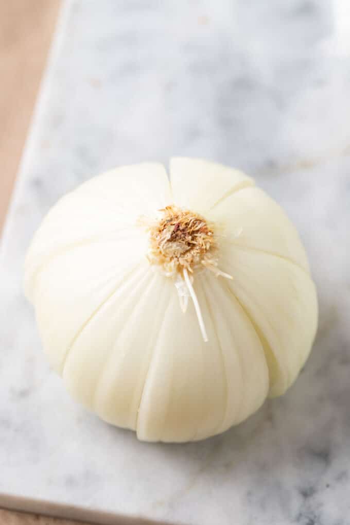 Air Fryer Blooming Onion Plated Cravings