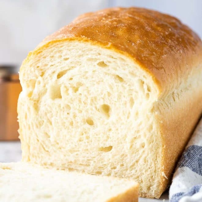 White Bread {So soft and easy to make!} - Plated Cravings