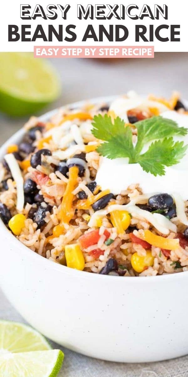 Beans and Rice (BudgetFriendly and Easy) Plated Cravings