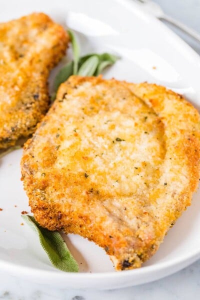 Air Fryer Breaded Pork Chops - Plated Cravings